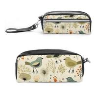 GFLFMXZW Makeup Bag Travel Cosmetic Bag for Women Yellow Leaves Chicken Makeup Pouch for Purse Large Makeup Organizer Case, Yellow Leaves Chicken, 20*10*5.5cm, Cosmetic Bag