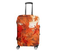GFLFMXZW Maple Leaves in The Sun Luggage Cover for Suitcase Tsa Approved Stylish Suitcase Covers Washable Stretch Suitcase Protector Anti-Scratch Travel Baggage Covers for 19-32 Inch Luggage, style,