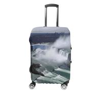GFLFMXZW Niagara Falls Luggage Cover for Suitcase Tsa Approved Stylish Suitcase Covers Washable Stretch Suitcase Protector Anti-Scratch Travel Baggage Covers for 19-32 Inch Luggage, style, XL, Luggage