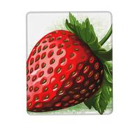 GFLFMXZW Small Mousepad Strawberry Clipart Mousemat with Non-Slip Rubber Base Mini Mousepad for Wireless Mouses Laptop Mousepads for Men Women Computer Keyboard mat Desk Pad 7 x 8.6 in