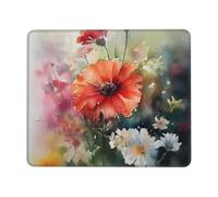 GFLFMXZW Small Mousepad Watercolor Painting Mousemat with Non-Slip Rubber Base Mini Mousepad for Wireless Mouses Laptop Mousepads for Men and Women Computer Keyboard mat Small Desk Pad