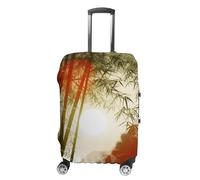 GFLFMXZW Sun Luggage Cover for Suitcase Tsa Approved Stylish Suitcase Covers Washable Stretch Suitcase Protector Anti-Scratch Travel Baggage Covers for 19-32 Inch Luggage, style, XL, Luggage Cover