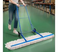 GFLPSQIA 96cm 116cm Mop Width Court Water Pusher, Professional Tennis Court Squeegee For Hotel/Factory/Workshop, Sport Field Squeegee Stadium, Easy To Move(Mop Width 96cm)