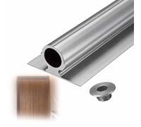 GFLPSQIA Adjustable Cabinet Door Straightener Kit, Aluminum Door Prevent Sag Bar For Bedrooms/Solid Wood Closets/storage Areas, Groove Anti-Sag For Solid Wood Closets(L 1.9 m)