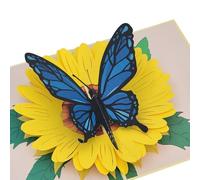 GFM® 3D Pop Up Greeting Card For Birthday, Valentine's, Mother's day, Anniversary, Wedding (CARD-A1) (G5-Sunflower) (Card-3D-G5-SNFLR)