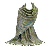 GFM® Floral Mosaic Pattern Pashmina Style Scarf Shawl (MSC-A)