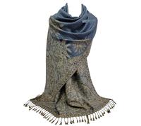GFM® Floral Mosaic Pattern Pashmina Style Scarf Shawl (MSC-A)