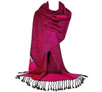 GFM® Pashmina Style in Floral, Paisley Pattern Scarf (Z-8)(P093-KLCRTGLB)