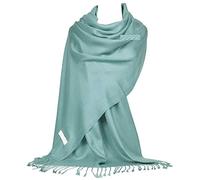 GFM® Pashmina Style Wrap Scarf - Duck Egg Blue - (B9-205-HJ-27-PNL)