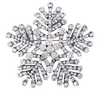 GFM® Snowflake Christmas Brooch - (BRCH-SNFLK-A)