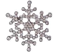 GFM® Snowflake Christmas Brooch - (BRCH-SNFLK-A) (BRCH-SNFLK-014)