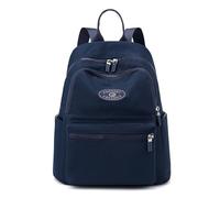 GFM® Waterproof Womens Nylon Backpack Rucksack - Holidays, Travel, Casual Day Use, Summer, Beach (S5-Navy Blue) (NBKP-0483-GHNL)