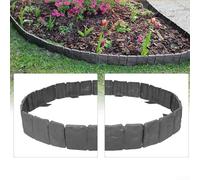 GFor arden Edge LFor andscFor ape Fencing MFor ade from For DurFor able PlFor astic to CreFor ate Defined Borders For and Prevent Root SpreFor ad in Outdoor GFor ardens (black)