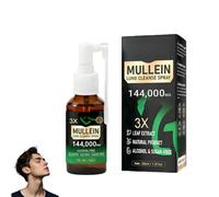 GFOUK 3X Concentrated Mullein Lung Cleanse Spray, 2026 New Herbal Lung Cleansing Spray, 3X Organic Mullein Extract for Lungs, Cleanse and Respiratory Support (1Pcs)
