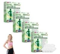 GFOUK Moringa 10-in-1 Advanced Nano Microneedle Patch, 2026 New Weight Patches, Natural GFOUK Metabalance Patch for Women & Men, All Skin Types (4 box)