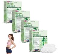GFOUK Moringa NAD+ 10-in-1 Advanced Nano Microneedle Patch, 2026 New Weight Loss Patches, Natural Moringa Patches, Gentle Soothing, for Women & Men (4 PC)