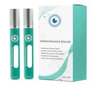 GFOUK OphthlaMed Vision Enhance Roller, OphthlaMed Vision Enhance Roller for Women and Men，Vision Enhance Massage Roller for Alleviates Eye Strain (2PC)
