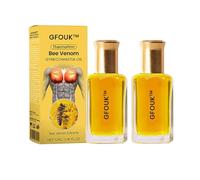 Gfouk Thermofirm Bee Venom Gynecomastia Oil, Gfouk Bee Venom Gynecomastia Oil, Gfouk Thermoform Bienengift Oils, Thermofirm Bee-Venom Oils for Treatment (2PCS)