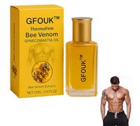 GFOUK Thermofirm Bee Venom Gynecomastia Oil, Professional Thermofirm Bee Venom Oil for Gynecomastia Treatment, Natural GFOUK Bee Venom Gynecomastia Oil for All Men (1 Pcs)