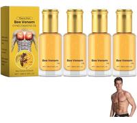 Gfouk ThermoFirm Bee Venom Oil for The Treatment of Gynecomastia, Gynecomastia Bee Venom Massage Oil, Body Bienengift Firming Oils for Adult Men (4)