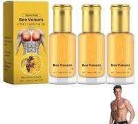 Gfouk ThermoFirm Bee Venom Oil for The Treatment of Gynecomastia, Gynecomastia Bee Venom Massage Oil, Body Bienengift Firming Oils for Adult Men (3)
