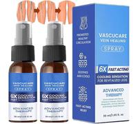 GFOUK VascuCare Vein Healing Spray, Professional Vein Soothingspray, GFOUK VeinGuard Herbal Spray for legs, Natural Varicose Vein Soothing Sprays, For All Skin Types (2 Pcs)