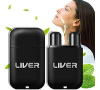 GFOUK Vegan Liver Cleaning Nasal Herbal Box, Nasal Herbal Box for Liver, Vegan Liver Cleanse De_tox & Repair Nasal Herbal Box, Natural and Safe Essential Oils Inhalers, Lung Cleanse (Mint)
