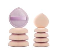 GFOUNS 9 Pcs Beauty Blender Makeup Sponges For Foundation Powder Puff:Makeup Sponge for Liquid,Cream,and Powder,Medium and Mini Size Beauty Sponge For Contouring,Eye and Corner