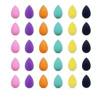 GFOUNS small mini makeup sponge bulk : 30 pcs mulit-colored foundation makeup sponges for foundation,make up sponges for face(30 pcs)