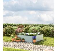 GFP Half-height 119 x 119 x 39 cm Raised garden bed, Aluminium anodised - (GFPV00503)