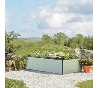GFP Half-height 150 x 77 x 39 cm Raised garden bed, Aluminium anodised - (GFPV00507)