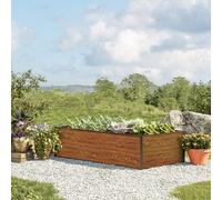 GFP Half-height 150 x 77 x 39 cm Raised garden bed, Wood-finish - (GFPV00506)