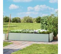 GFP Half-height 195 x 77 x 39 cm Raised garden bed, Aluminium anodised - (GFPV00519)