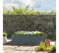 GFP Half-height 195 x 99 x 39 cm Raised garden bed, Anthracite grey - (GFPV00521)