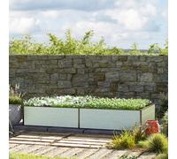 GFP Half-height 235 x 119 x 39 cm Raised garden bed, Aluminium anodised - (GFPV00539)