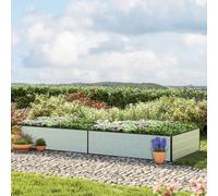 GFP Half-height 297 x 119 x 39 cm Raised garden bed, Aluminium anodised - (GFPV00547)