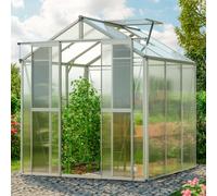 GFP Hobby 179 x 195 cm Greenhouse, 6 mm twin-wall sheets - (GFPV00832)