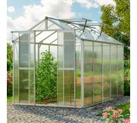 GFP Hobby 179 x 322 cm Greenhouse, 8 mm twin-wall sheets - (GFPV00850)