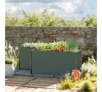 GFP Hobby 224 x 150 x 77 cm Raised garden bed, Anthracite grey - (GFPV00569)