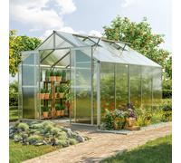 GFP Hobby 225 x 322 cm Greenhouse, 8 mm twin-wall sheets, no extras - (GFPV00041)