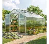 GFP Hobby 225 x 384 cm Greenhouse, incl. special offer set XL, 8 mm twin-wall sheets - (GFPV00048)