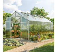 GFP Hobby 225 x 449 cm Greenhouse, incl. special offer set XL, 6 mm twin-wall sheets - (GFPV00051)