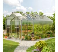 GFP Hobby 259 x 449 cm Greenhouse, 8 mm twin-wall sheets, no extras - (GFPV00089)