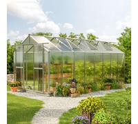 GFP Hobby 259 x 513 cm Greenhouse, incl. special offer set XL, 8 mm twin-wall sheets - (GFPV00096)
