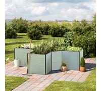 GFP Hobby 290 x 290 x 77 cm Raised garden bed, Aluminium anodised - (GFPV00575)