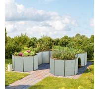GFP Hobby 332 x 332 x 77 cm Raised garden bed, Aluminium anodised - (GFPV00606)