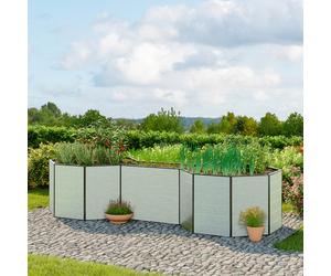 GFP Hobby 455 x 181 x 77 cm Raised garden bed, Aluminium anodised - (GFPV00591)