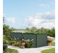 GFP Kingsize 235 x 150 x 77 cm Raised garden bed, Anthracite grey - (GFPV00365)
