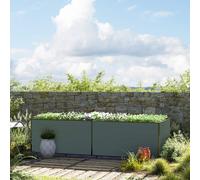 GFP Kingsize 297 x 77 x 77 cm Raised garden bed, Anthracite grey - (GFPV00369)
