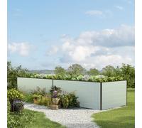 GFP Kingsize 387 x 150 x 77 cm Raised garden bed, Aluminium anodised - (GFPV00415)